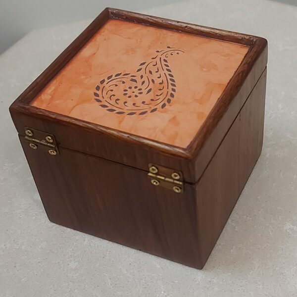 Sanjhi Art Sqr. Box - Image 2