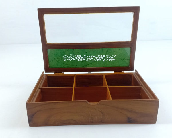 Sanjhi Art  Spice Box Medium - Image 2