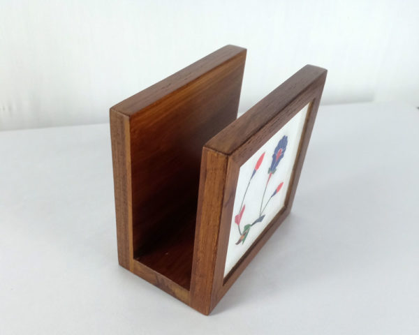 Marble Inlay Work  Napkin Holder - Image 2