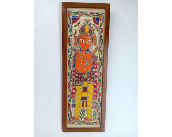 Mithila Art Wall Panel Ganesh