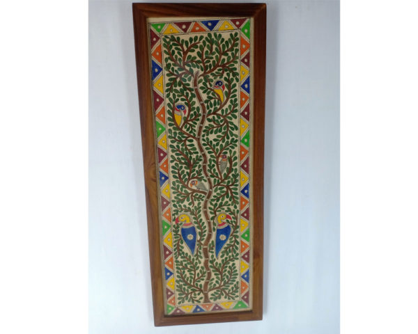 Mithila Art Wall Panel - Tree of Life