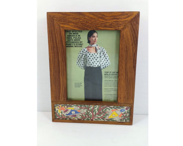 Mithila Art - Photo Frame Cum Key Box