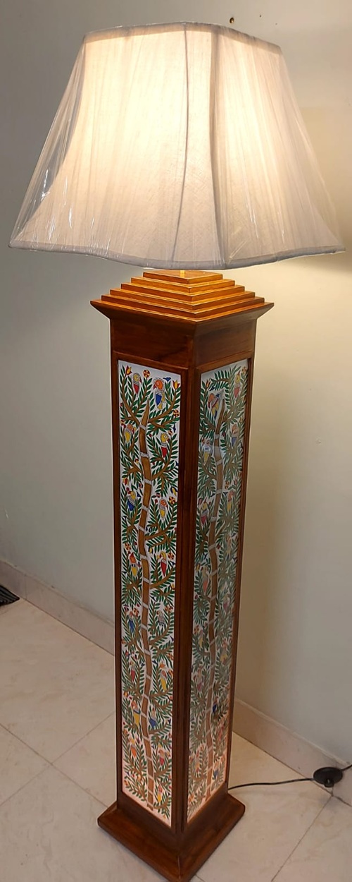Mithila Art VS Floor Lamp Large With Shade - Image 2