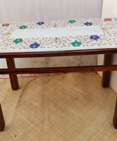 Marble Inlay Work Center Table