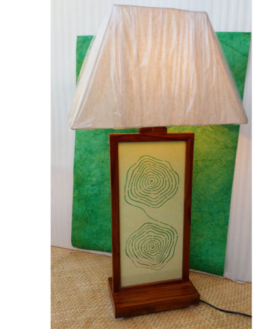 Sanjhi Art Low Floor Table Lamp
